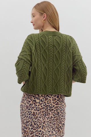 Evervine Cable Knit Sweater