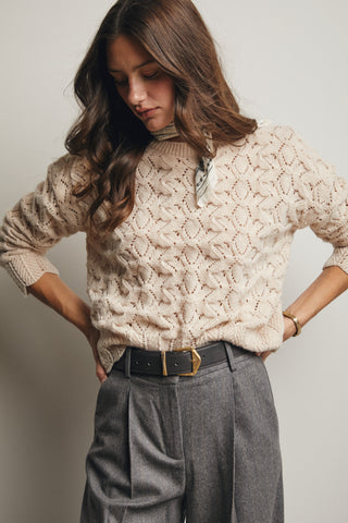 Hadley Open-Knit Sweater