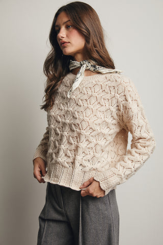 Hadley Open-Knit Sweater