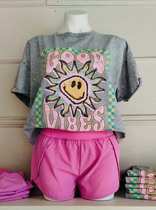 Good Vibes Short Sleeve Tee