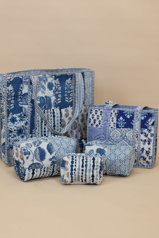 Medium Quilted Cosmetic Bag