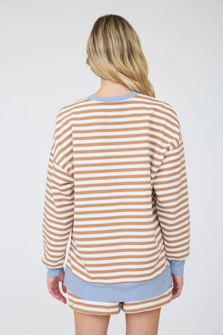 Sunday Stroll Striped Two-Piece Set