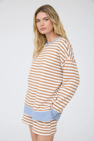 Sunday Stroll Striped Two-Piece Set