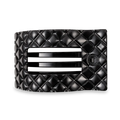 Jet Black Quilted