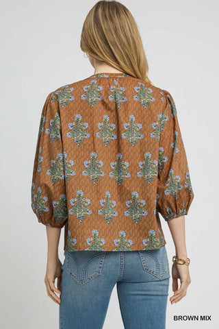 Autumn Bloom Blouse