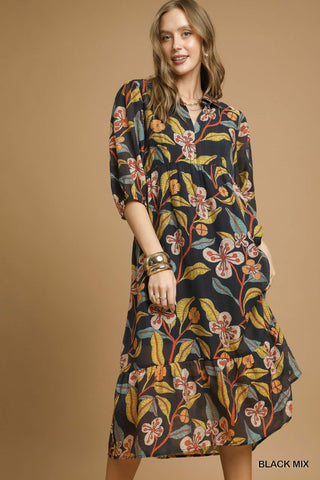 Meadow Mingle Midi Dress
