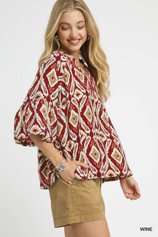 Sangria Spirit Blouse