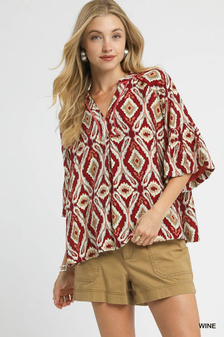 Sangria Spirit Blouse