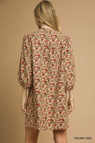 Scarlet Meadow Mini Dress