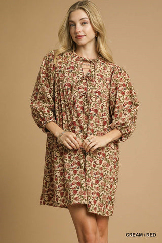 Scarlet Meadow Mini Dress