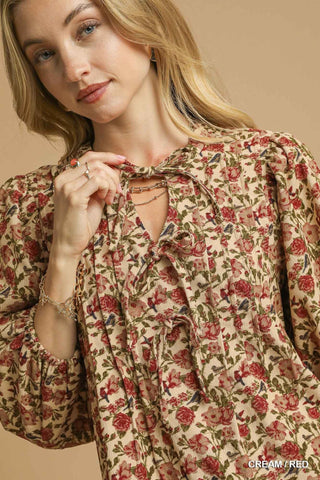 Scarlet Meadow Mini Dress