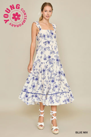 Floral Charm Maxi Dress