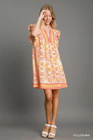 Hello Sunshine Floral Dress