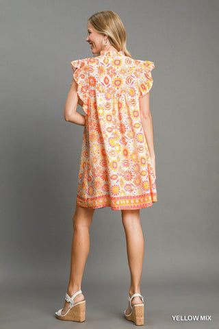 Hello Sunshine Floral Dress