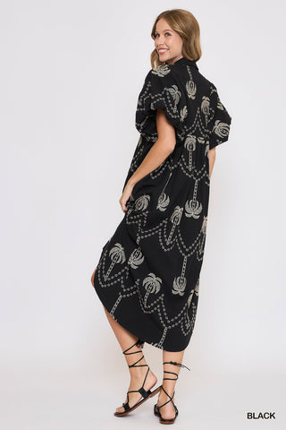 Let's Take A Trip Midi Dress