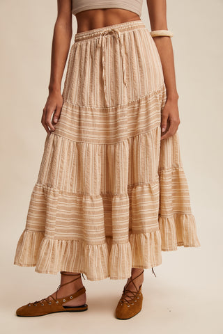 Honey Trail Tiered Skirt