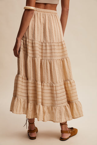 Honey Trail Tiered Skirt