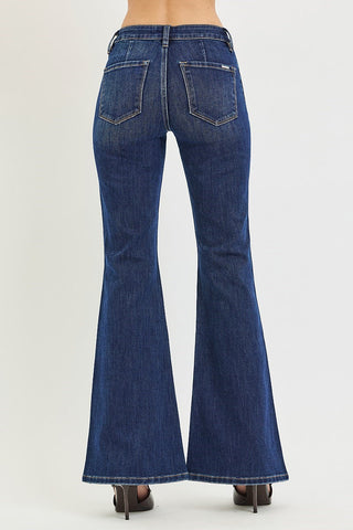 Goldie Low Rise Flare Jeans