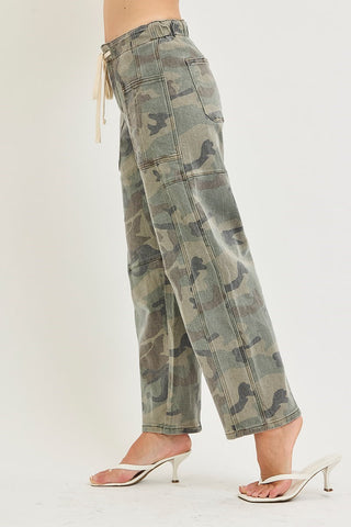 Off Duty Camo Barrel Pants