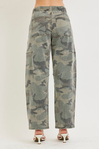 Off Duty Camo Barrel Pants