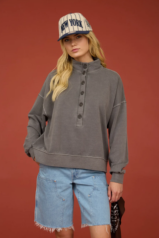 Marbury Henley Sweatshirt