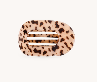 Tiny Flat Round Hair Clip