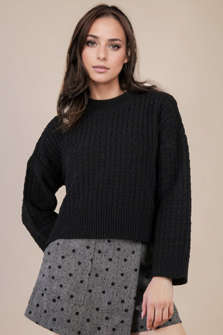 The Waverly Textured Knit Sweater