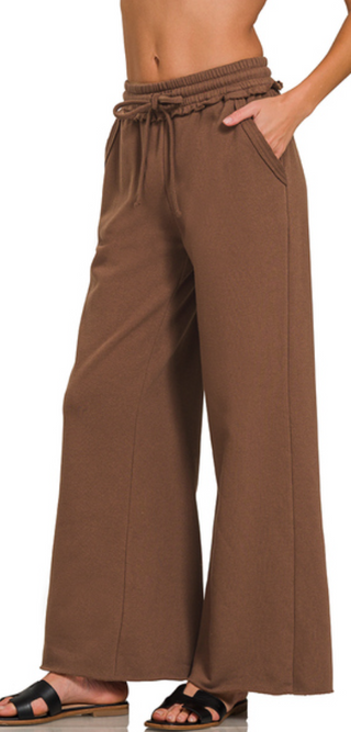 All Day Comfort Wide-Leg Sweatpants