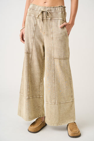 Canyon Mineral Wash Wide Leg Pants