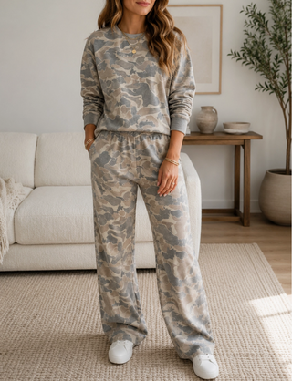 The Weekend Camo Lounge Set