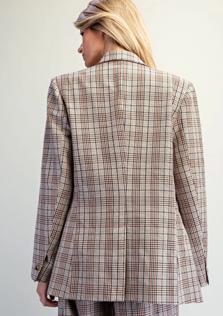 The Kensington Plaid Blazer