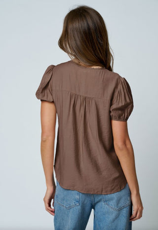 Mocha Meadow Blouse