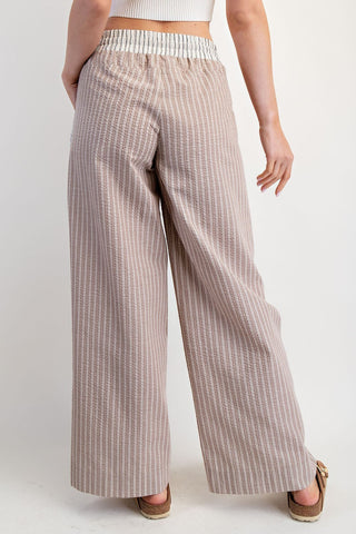 Market Morning Striped Pants
