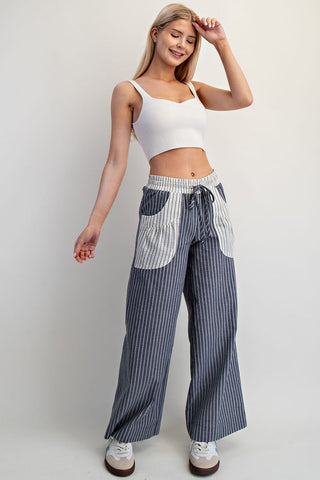 Market Morning Striped Pants