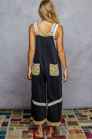 Boho Charm Patchwork Overalls