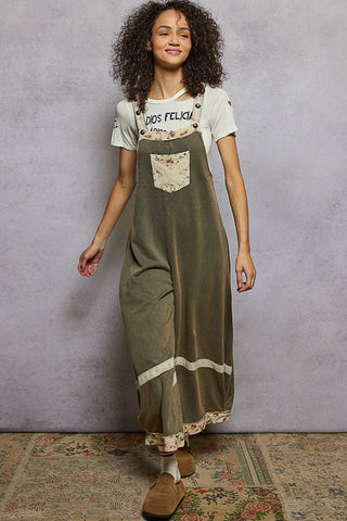 Boho Charm Patchwork Overalls