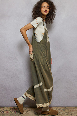 Boho Charm Patchwork Overalls