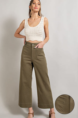 Harbor High Rise Wide Leg Pants in Plus