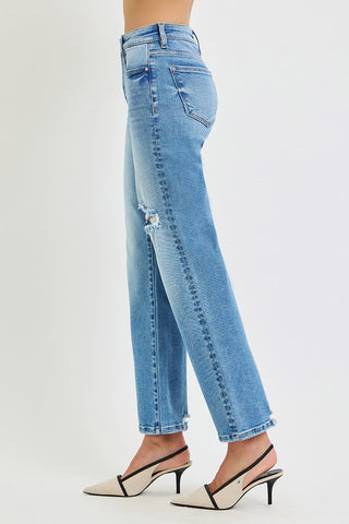 Heidi Tummy Control Straight Jeans