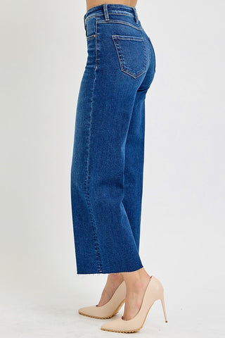 Lena Crop Wide Leg Jeans