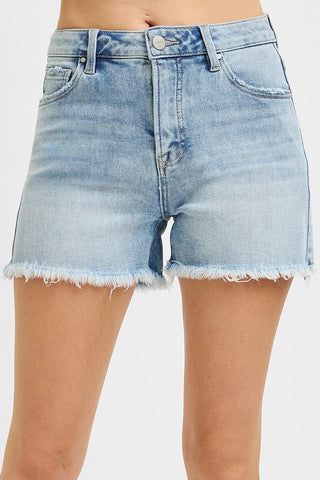 The Kayla High Rise Denim Shorts