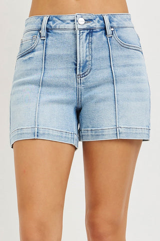 Jules Tummy Control High Rise Pintuck Shorts