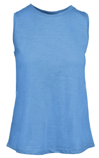 Miranda Crew Neck Hi-Lo Tank Top