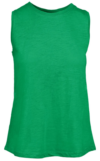 Miranda Crew Neck Hi-Lo Tank Top