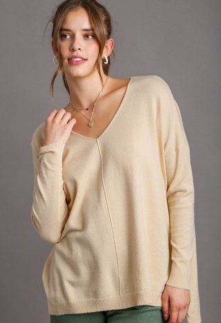 Everyday Chic V-Neck Sweater