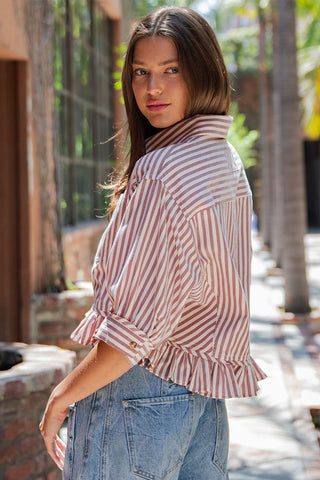 Stripe A Pose Blouse