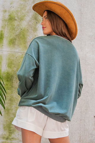 Green Pastures Pullover
