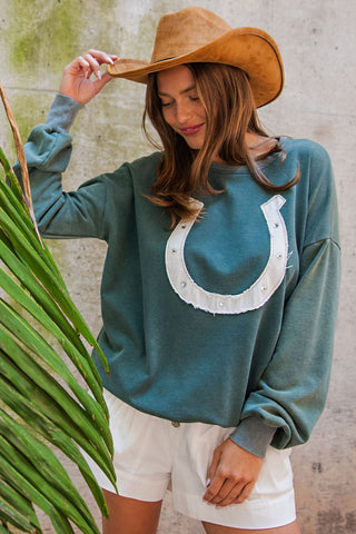 Green Pastures Pullover