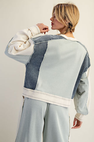Nova Color Block Pullover