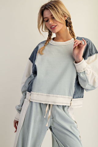 Nova Color Block Pullover